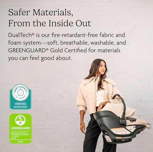 UPPAbaby Aria V2 Lightweight Infant Car Seat - Load Leg & Cover - Greyson