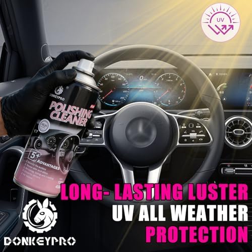 Interior Car Cleaner & Polishing Detailer Spray, 3x15 Oz