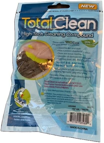 Car Cleaning Compound, Multi-Purpose Collects Dust and Disinfects, Car Interior and Device Cleaner, Reusable Gel