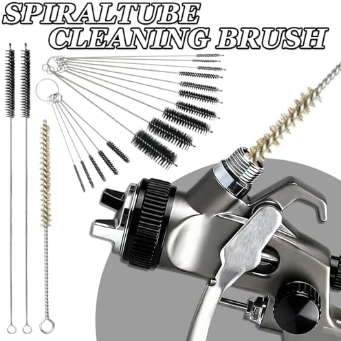 Spray Gun Cleaning Kit, Universal Paint Gun Cleaner Brushes Set, Paint Sprayer Cleaning Kit