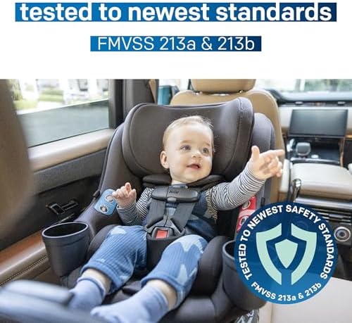 Chili Spin SI 360 Rotating Convertible Car Seat, 2-in-1 Rear & Forward