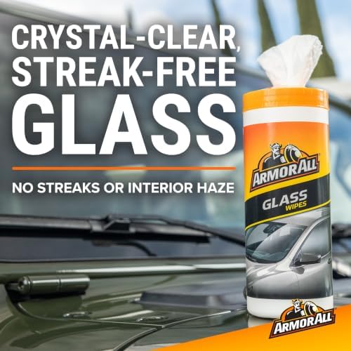 Car Cleaning Wipes, 90 Ct - Interior, Protectant & Glass Wipes