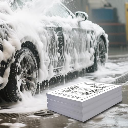 Paper Floor Mats for Cars 100pcs, 16"x20" Disposable White Paper Mats