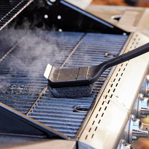 Steam Clean Bristle Free Grill Brush Powered by Scrub Daddy