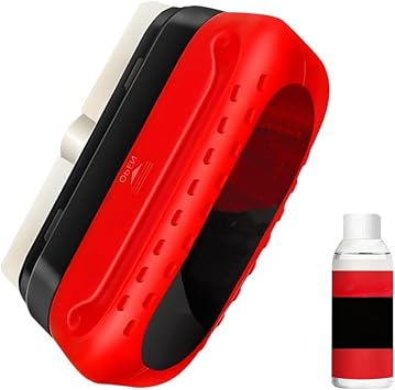 Automotive Oil Film Cleaning Brush, Upgraded Antifog & Rainproof Glass Cleaning Board, Car Windshield Glass Cleaner for 
