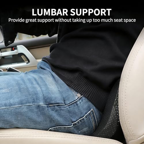 Car Seat Cushion, Comfortable Wedge Seat Cushions for Long Driving