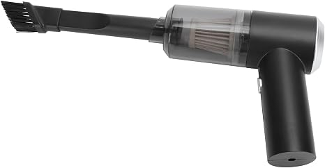 Car Vacuum Cleaner, Portable Cordless Handheld Vacuum, Compact Small Car Vacuum with LED Lights, for Home, Office and Ca