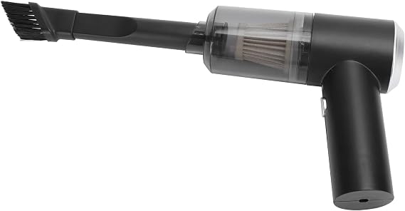Car Vacuum Cleaner, Portable Cordless Handheld Vacuum, Compact Small Car Vacuum with LED Lights, for Home, Office and Ca