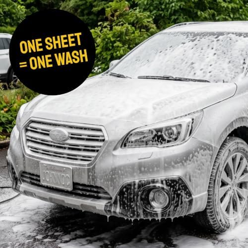 Quick Car Wash Soap Sheets 50-pc Value Pack, Car Shampoo