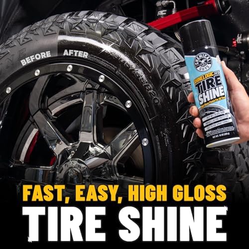 ShineLogic Deep Wet Black Tire Shine Dressing, 15 oz, 3 Pack