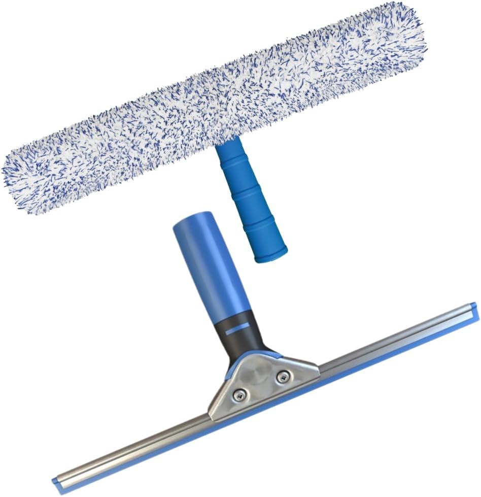 Professional Squeegee & Window Washer Cleaning Combo