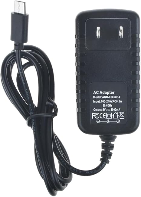 BestCH 5V USBC Replacement Charger for Gxzsk LT-143 LT143 Portable Handheld Car Vacuum 6000mAh Battery Power Supply Adap