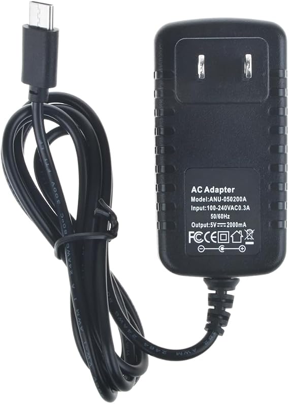 BestCH 5V USBC Replacement Charger for Gxzsk LT-143 LT143 Portable Handheld Car Vacuum 6000mAh Battery Power Supply Adap