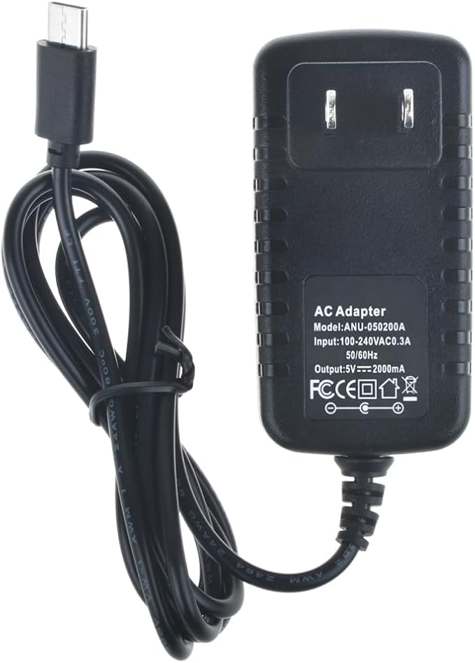 BestCH 5V USBC Replacement Charger for Gxzsk LT-143 LT143 Portable Handheld Car Vacuum 6000mAh Battery Power Supply Adap