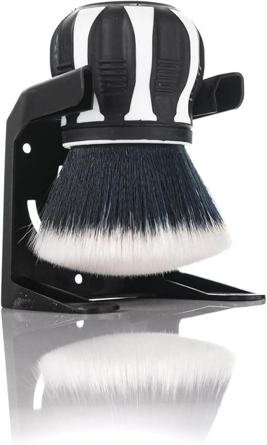 Detail Factory - Curveball XL Synthetic Brush - Ultra Soft Bristles, Comes with Storage Rack, Covers Large Area Inside or Outside Vehicles - Black Ice