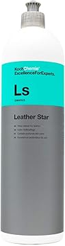 KOCHCHEMIE - Leather Star - Deep Cleaner for Leather; Revitalizes, Preserves, and Protects; Pleasant Fragrance, Color In