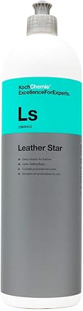 KOCHCHEMIE - Leather Star - Deep Cleaner for Leather; Revitalizes, Preserves, and Protects; Pleasant Fragrance, Color In