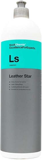 KOCHCHEMIE - Leather Star - Deep Cleaner for Leather; Revitalizes, Preserves, and Protects; Pleasant Fragrance, Color In
