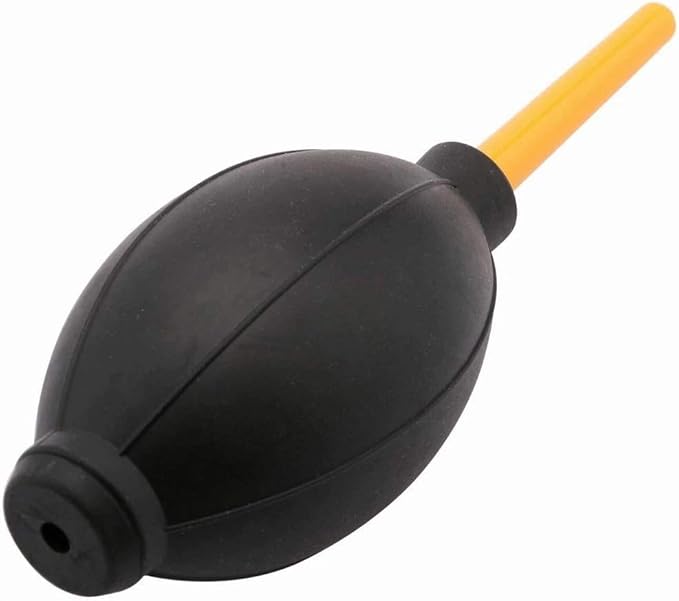 Dust Cleaner Strong Cleaning Air Blower for All DSLR Camera & Camcorders, Lens, LCD Screens, etc + Microfiber Cloth