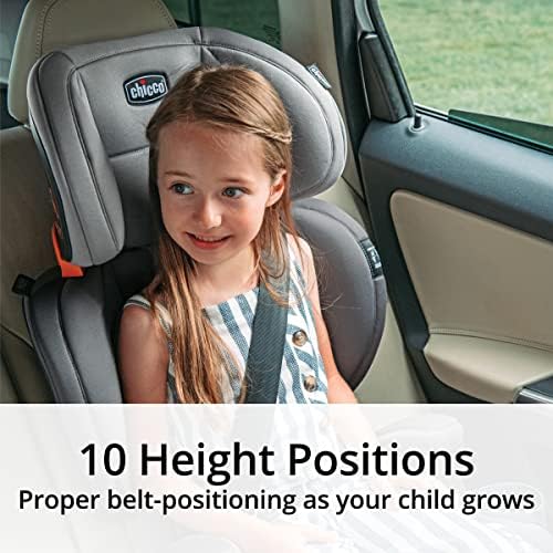 KidFit ClearTex Plus 2-in-1 Belt-Positioning Booster Car Seat