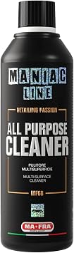 MANIAC LINE MAFRA Car Detailing Line, All Purpose Cleaner, 16.9 oz, Concentrated Multi-Surface Cleaner for Mats, Carpets
