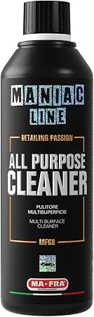 MANIAC LINE MAFRA Car Detailing Line, All Purpose Cleaner, 16.9 oz, Concentrated Multi-Surface Cleaner for Mats, Carpets