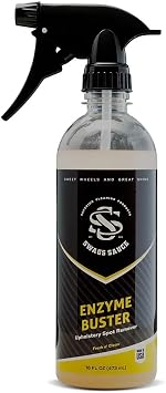 Enzyme Buster | Fresh n' Clean Scent| Upholstery Spot Remover 16oz Bottle by Swags Sauce - Designed to Address Various O