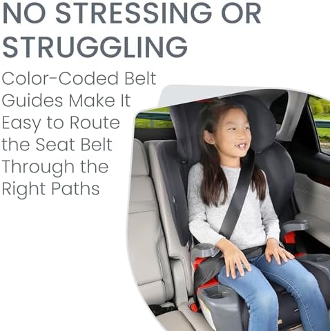 Britax Grow with You ClickTight Harness-2-Booster Car Seat, Cool N Dry - Cool Flow Moisture Wicking Fabric