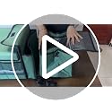 Car Trunk Organizer with Removable Cooler Bag - Collapsible Multi-Compartment Storage for SUV Truck Groceries Camping, Durable Nylon Auto Cargo Organizer (Green)