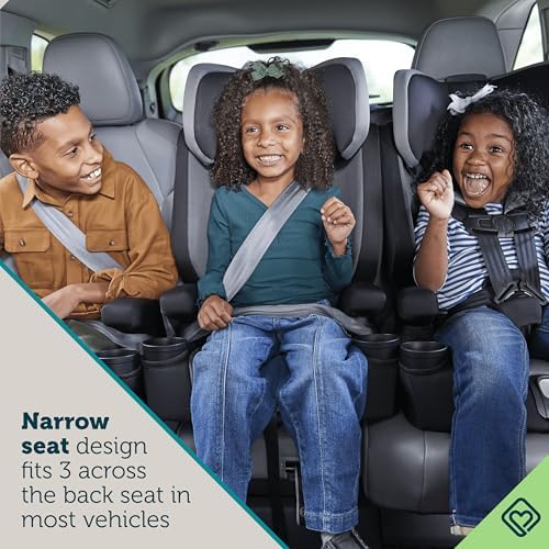 Boost-and-Go Essential 3-in-1 Booster Car Seat, Highback & Backless Modes, Lightweight, Easy Install, Labrador II