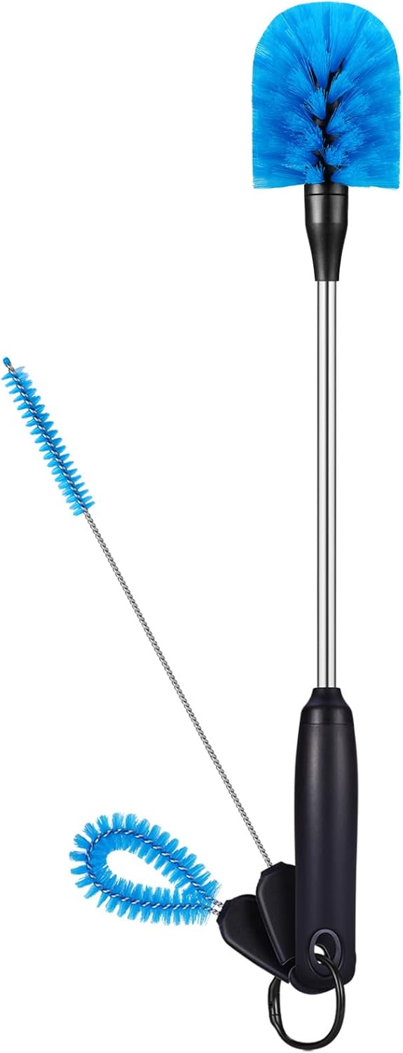 3-in-1 Water Bottle Brush and Straw Cleaning Set, Round Head