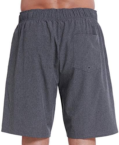 Mens Swim Trunks with Mesh Liner 9" Quick Dry Swim Shorts Bathing Suits for Men Swimwear Board Shorts with Pockets