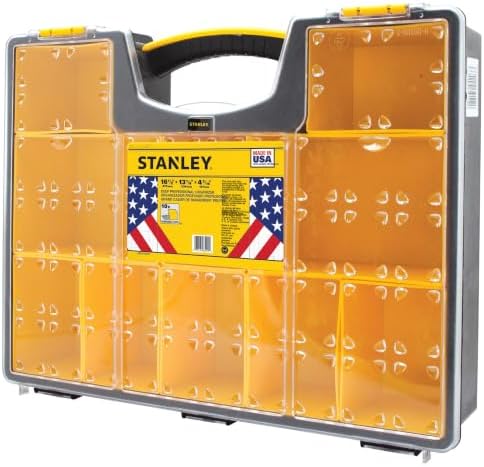 Deep Pro Small Parts Organizer, 10 Compartments (STST14710)