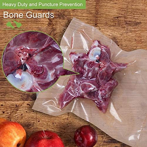 200 Pint 6x10Inch Vacuum Sealer Bags for Food Storage