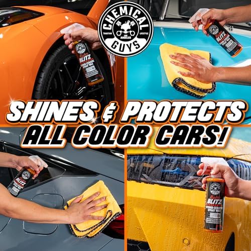 HydroBlitz Ceramic Spray Wax with Carnauba for Cars, 16 oz