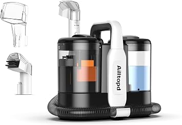 Portable Upholstery Cleaner Machine, 15Kpa Handheld Carpet Spot Cleaner with Versatile Tools