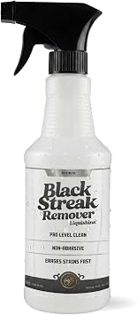 Black Streak Remover RV Cleaner, Removes RV Black Streaks from Sidewalls, Exterior Spray for Fiberglass & Painted Surfac