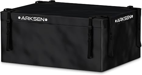 ARKSEN Roof Top Luggage Storage Bag for 43" x 39" Roof Baskets Waterproof 14.5 Cubic Feet (41.73" L x 33.07" W x 18.11" 