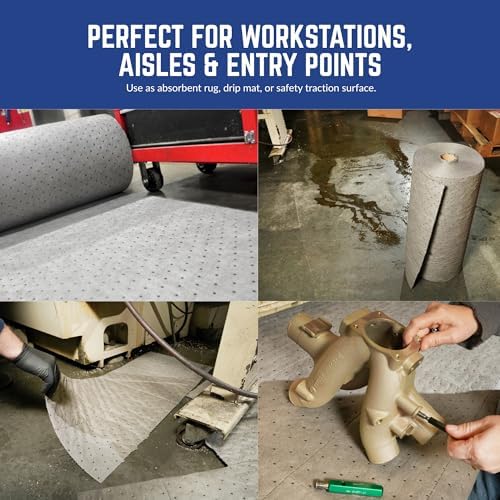 Universal Heavy Duty Absorbent Pads, 32" x 150' ft
