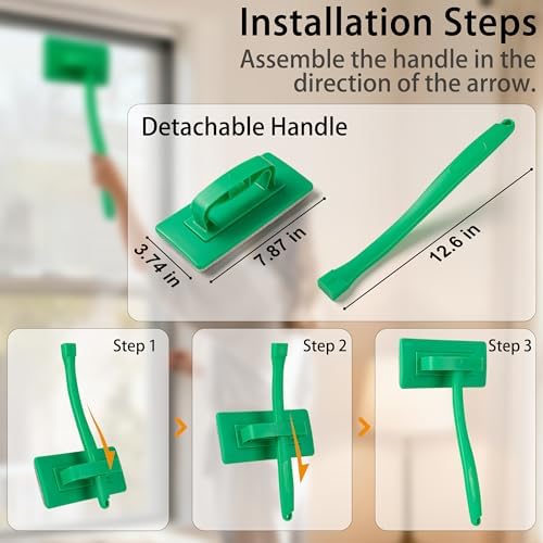 Mesh Screen Cleaner, Detachable Window Screen Cleaning Brush