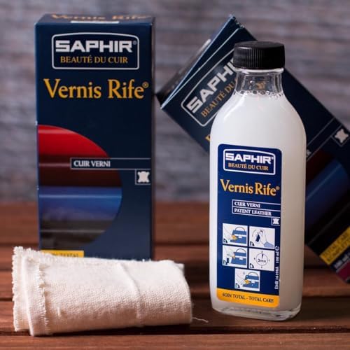 Vernis Rife - Patent Leather Cleaner - Shine, Clean and Protect against Cracking - Neutral - 100mL