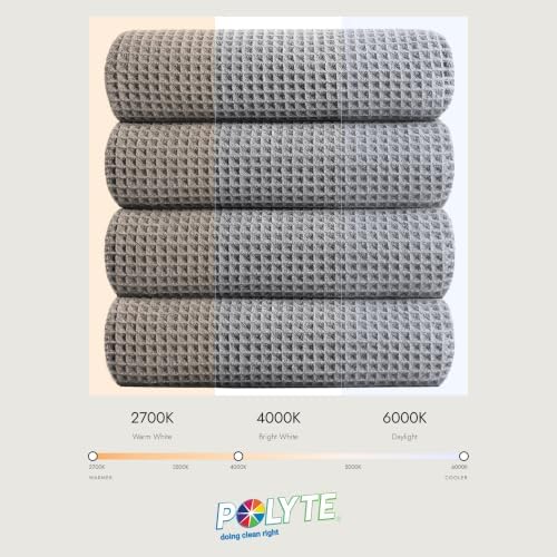 430 GSM Poly Blend Microfiber Quick Dry Waffle Bath Towel Set of 6