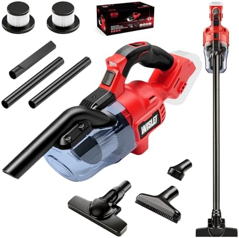 Cordless Handheld Vacuum Cleaner Compatible with Milwaukee 18V Battery