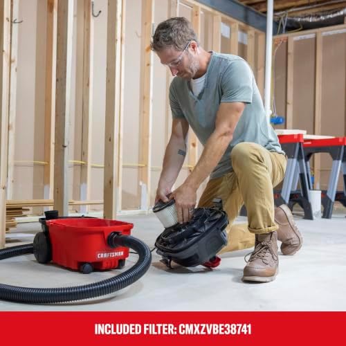 CMXEVBE17040 4 Gallon 5.0 Peak HP Wet Dry Shop Vacuum