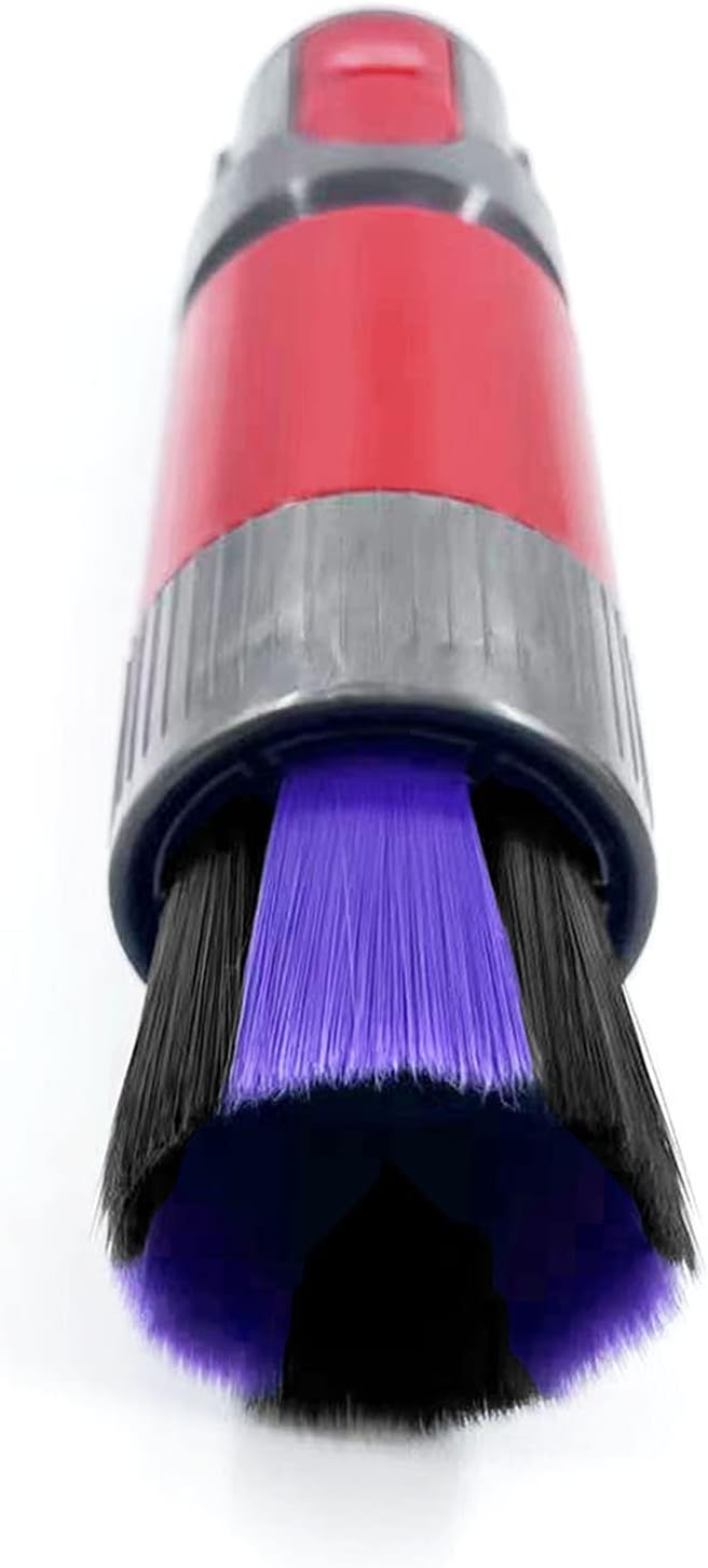 Traceless Scratch-Free Dusting Brush Compatible with Dyson V7, V8, V10, V11, V12, V15 Gen5 detect and Gen5 outsize Vacuum Cleaners Features handy self-cleaning soft bristles, Soft Bristle Dust Brush