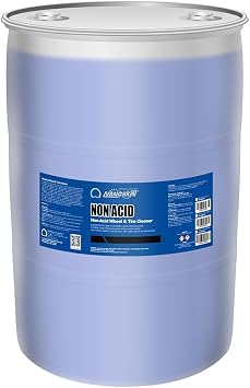 Nanoskin NON ACID Wheel & Tire Cleaner for Brake Dust Removal, 30 Gallon