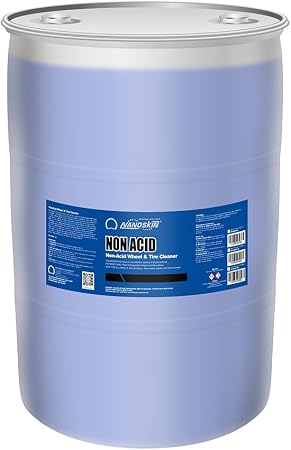 Nanoskin NON ACID Wheel & Tire Cleaner for Brake Dust Removal, 30 Gallon