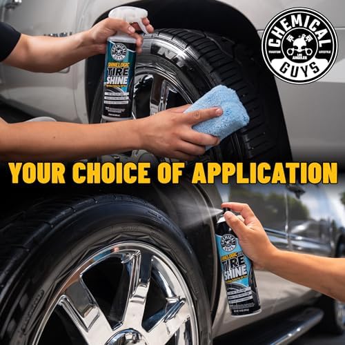 ShineLogic Deep Wet Black Tire Shine Dressing, 15 oz, 3 Pack