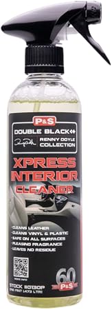P & S PROFESSIONAL DETAIL PRODUCTS Xpress Interior Cleaner – Safe for Leather, Vinyl, Plastic & More, Removes Dirt, Grea