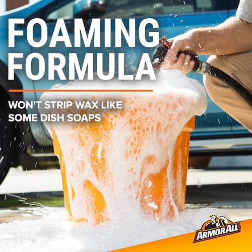 Car Wash Soap Concentrate, Hand Wash or Cannon, 64 Fl Oz, 4 Count